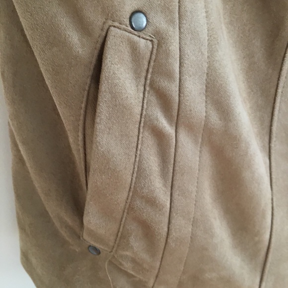 Christopher Banks camel suede jacket - petite M - Picture 5 of 10